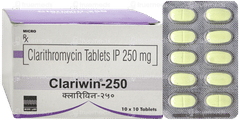 Clariwin 250 Tablet 10 Clariwin 250 Tablet 10